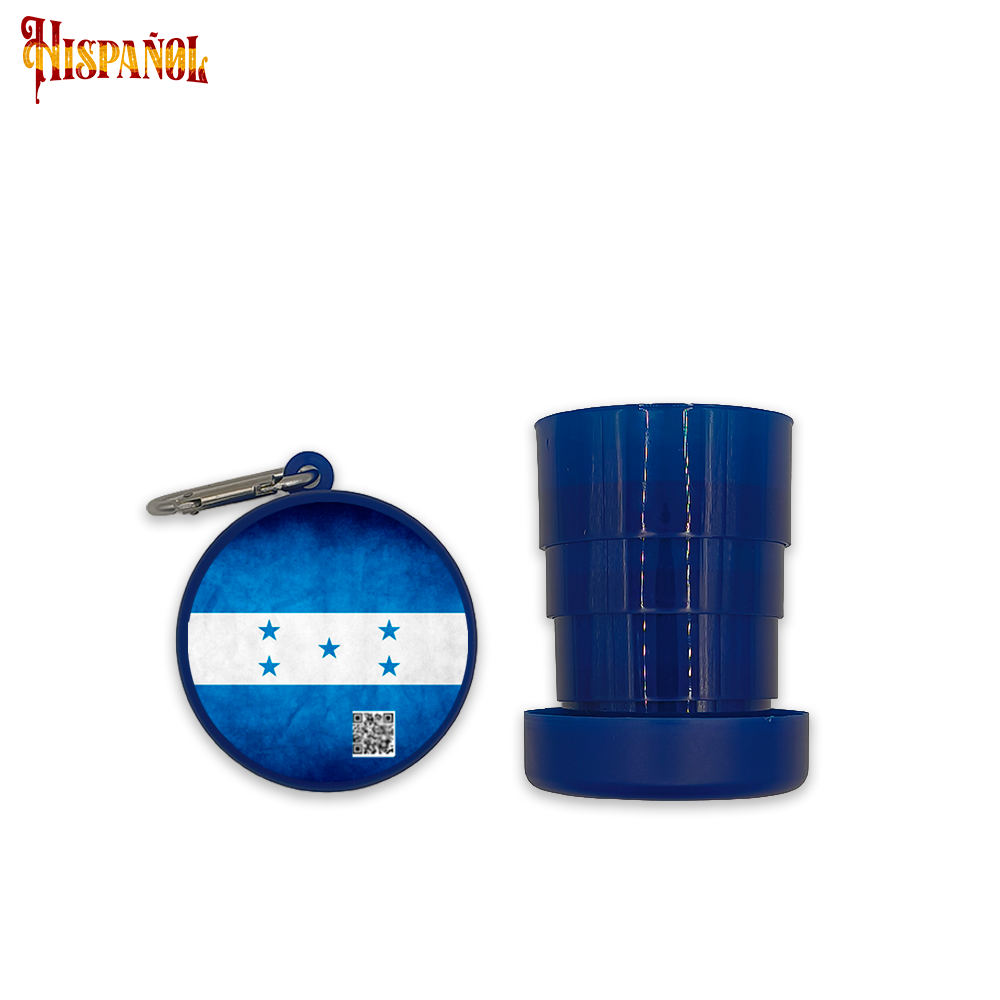 Vaso Portátil Honduras - Bandera y Escudo Nacional