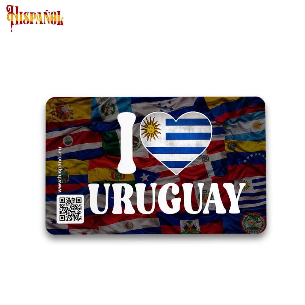 Imán I Love Uruguay