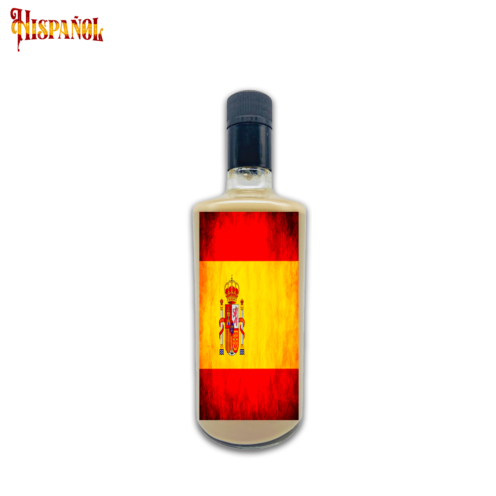 Licor Crema España - Bandera y Escudo Nacional