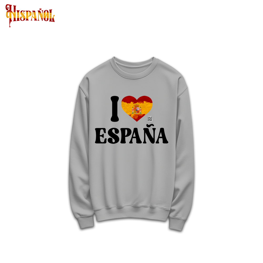 Sudadera sin Capucha Bandera España