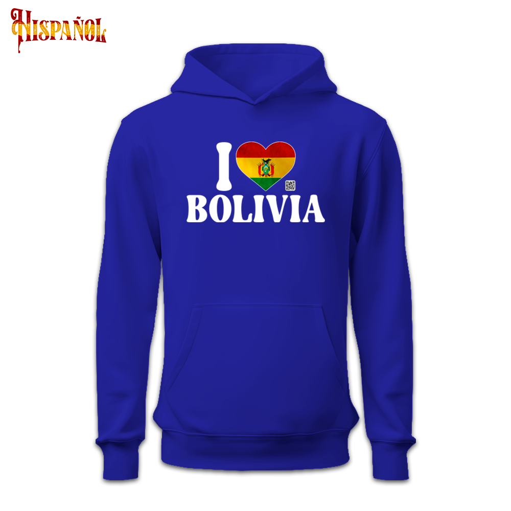 Sudadera con Capucha Bandera Bolivia
