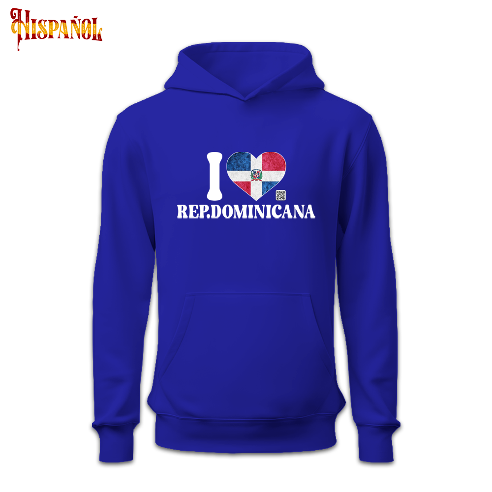 Sudadera con Capucha Bandera República Dominicana