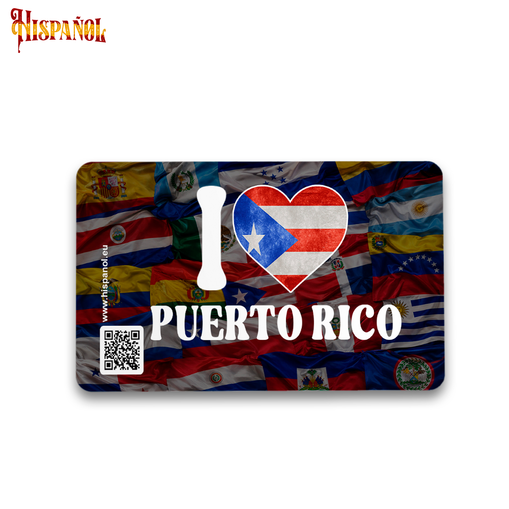 Imán I Love Puerto Rico