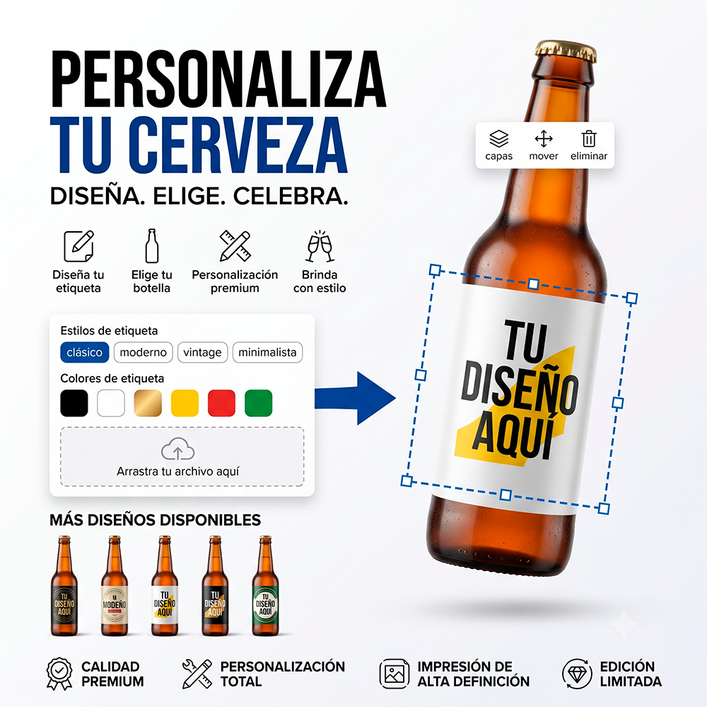 Cerveza Personalizable