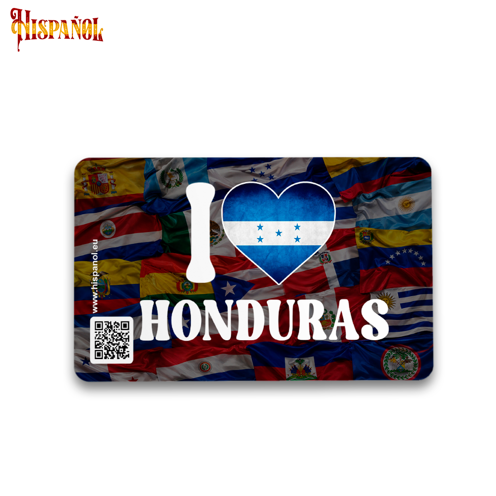 Imán I Love Honduras