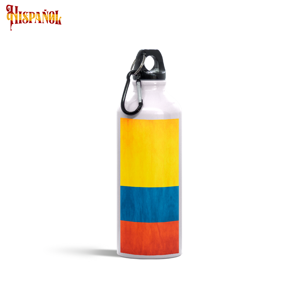 Cantimplora  Colombia - Bandera y Escudo Nacional
