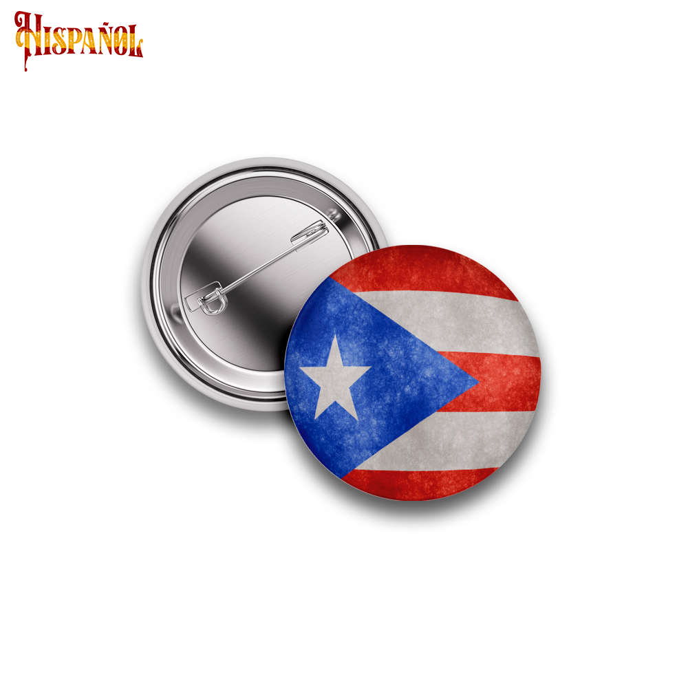 Pin Puerto Rico - Bandera y Escudo Nacional