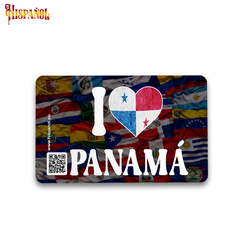 Imán I Love Panamá