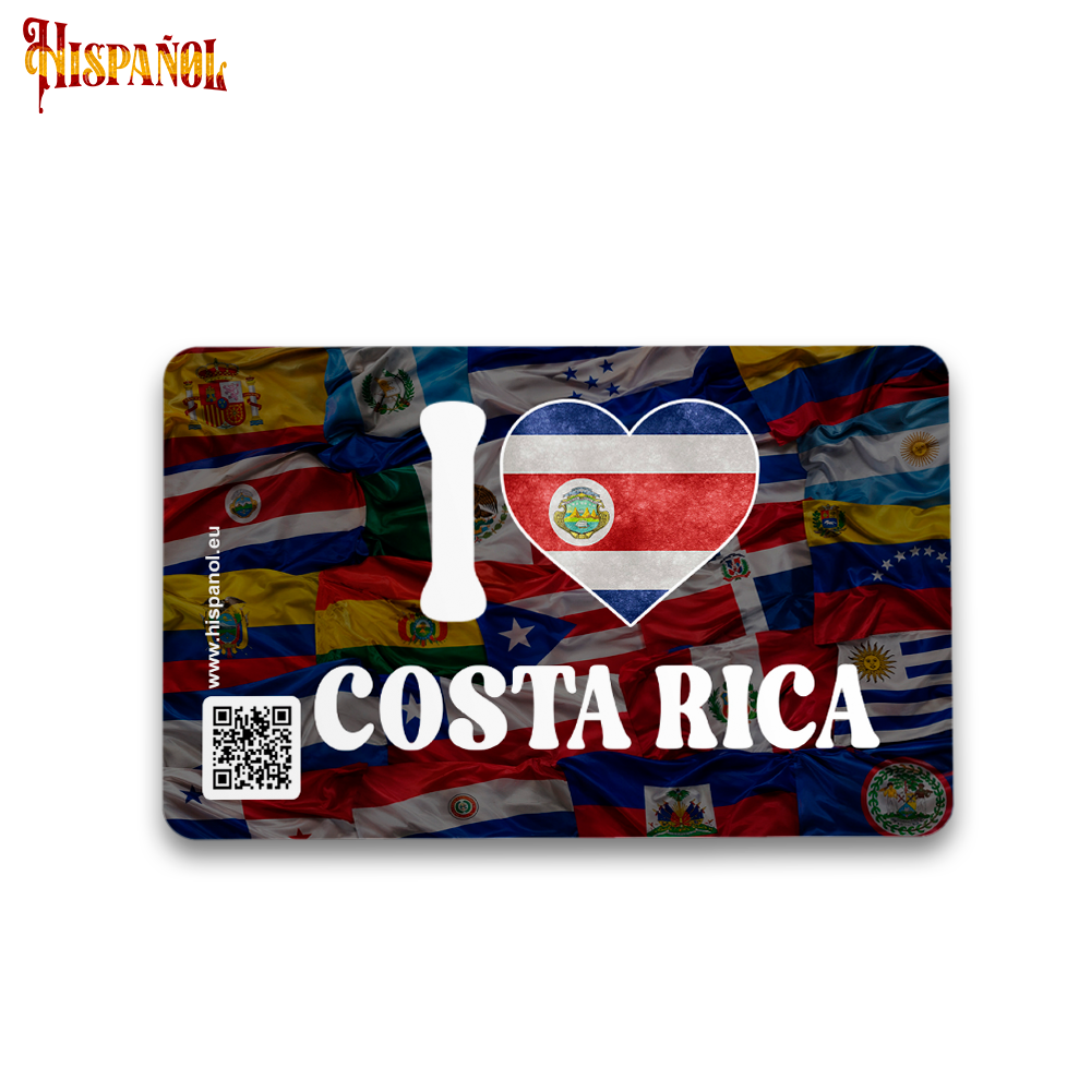 Imán I Love Costa Rica