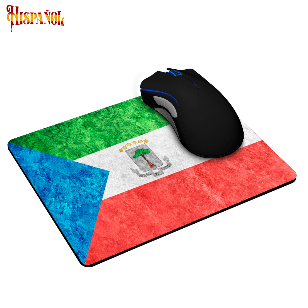 Alfombrilla Guinea Ecuatorial - Bandera y Escudo Nacional