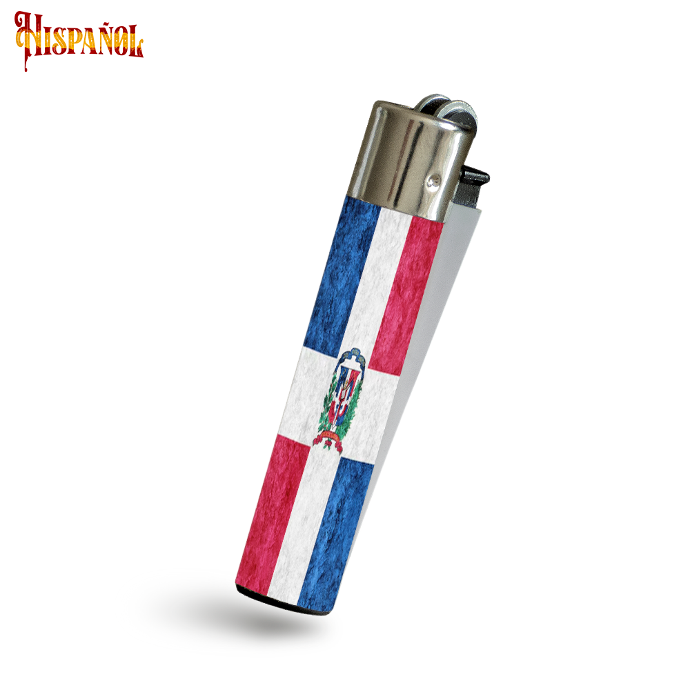 Mechero República Dominicana - Bandera y Escudo Nacional