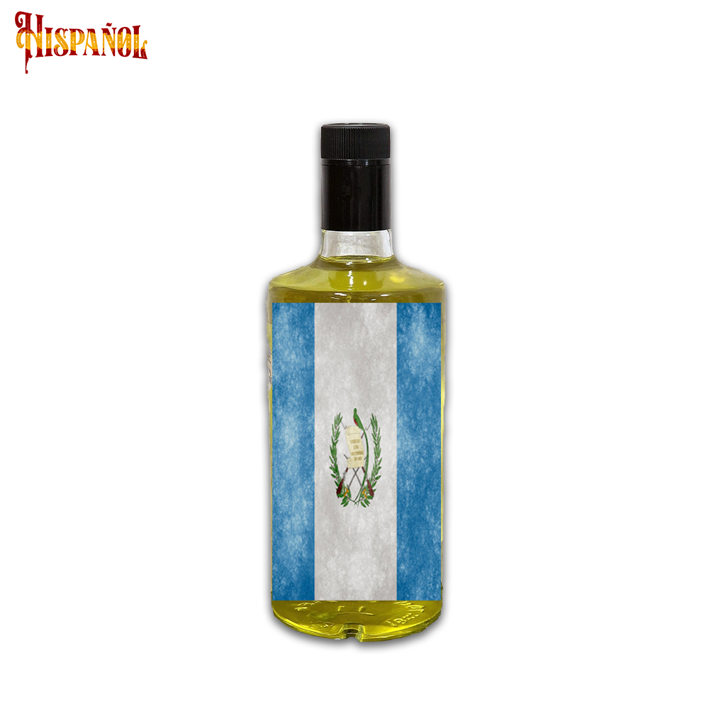 Licor de Hiervas Guatemala - Bandera y Escudo Nacional