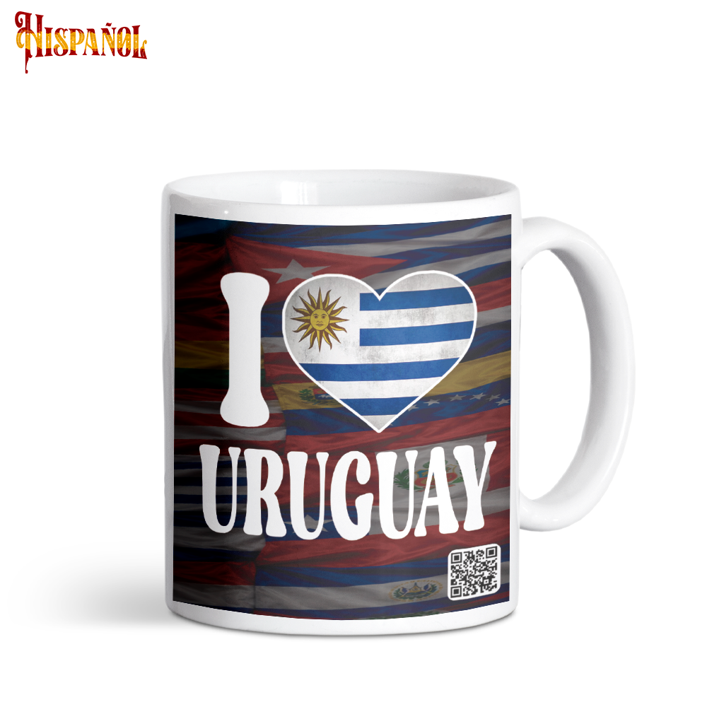 Taza I Love Uruguay