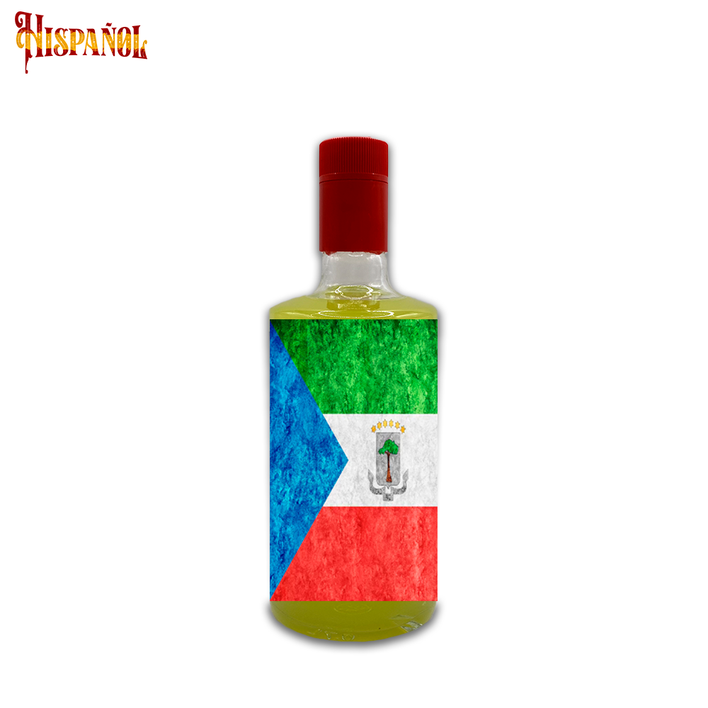 Limón Chelo Guinea Ecuatorial - Bandera y Escudo Nacional