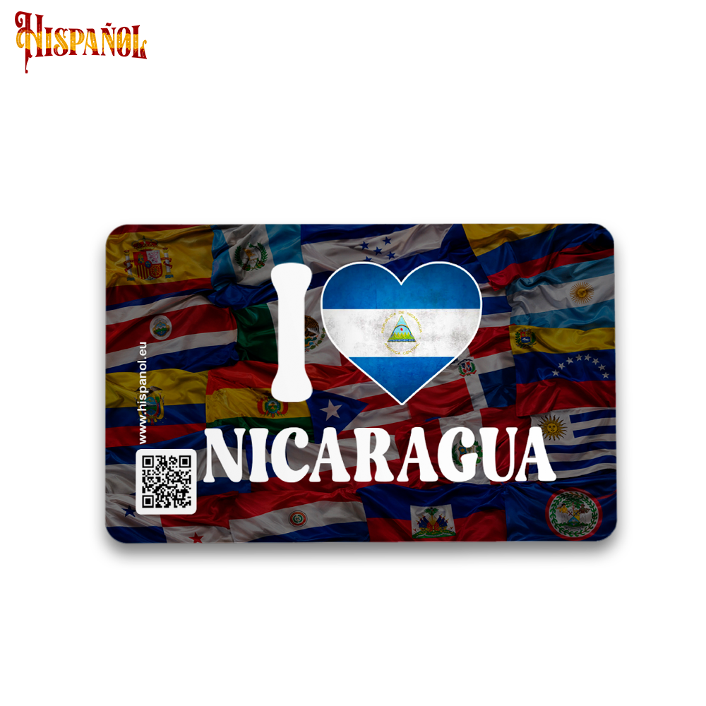 Imán I Love Nicaragua