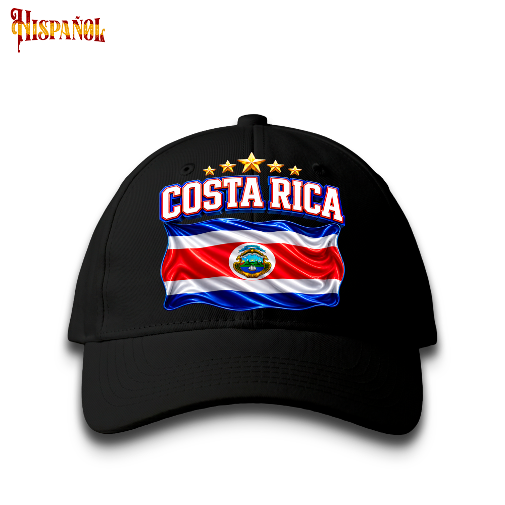 Gorra Costa Rica - Bandera y Estrellas