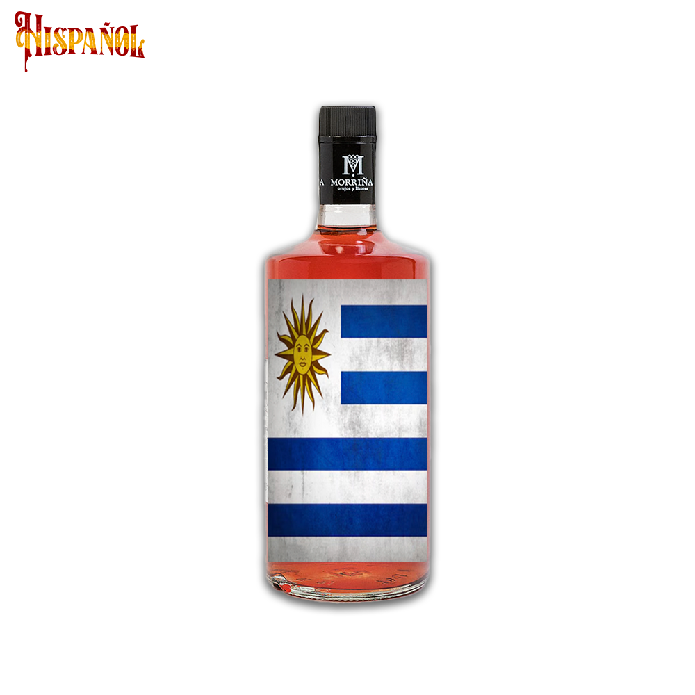 Pacharán Uruguay - Bandera y Escudo Nacional