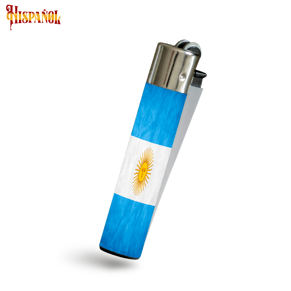 Mechero Argentina - Bandera y Escudo Nacional