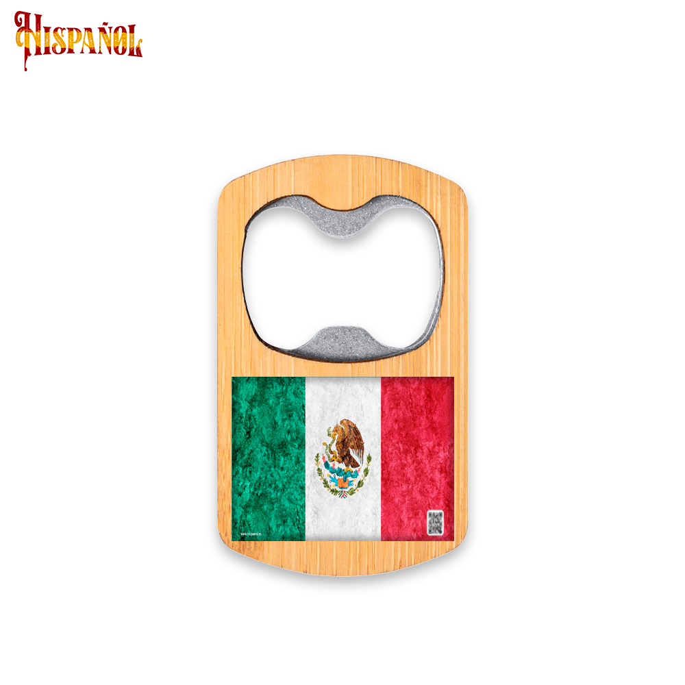 Abridor de Botellas México - Bandera y Escudo Nacional