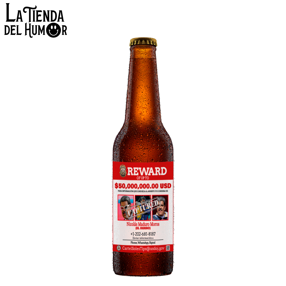 Cerveza Maduro Reward - Se Busca $50 Millones
