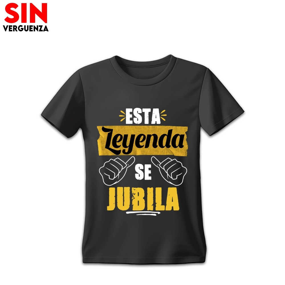 Colección de Camisetas de "Esta leyenda se jubila" Parte 1