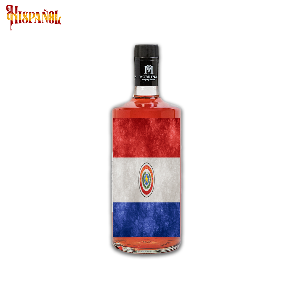 Pacharán Paraguay - Bandera y Escudo Nacional