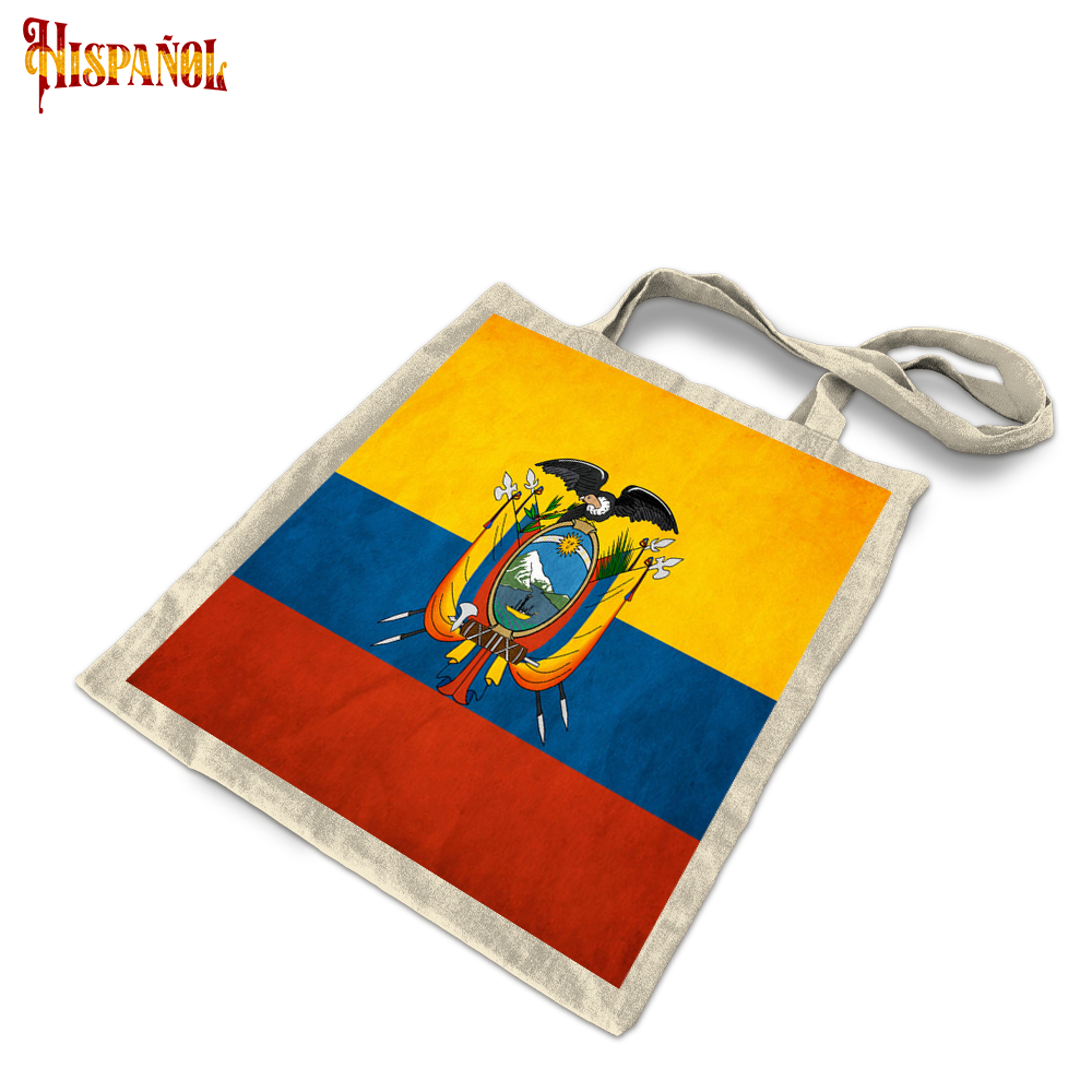 Bolsa Ecuador - Bandera y Escudo Nacional