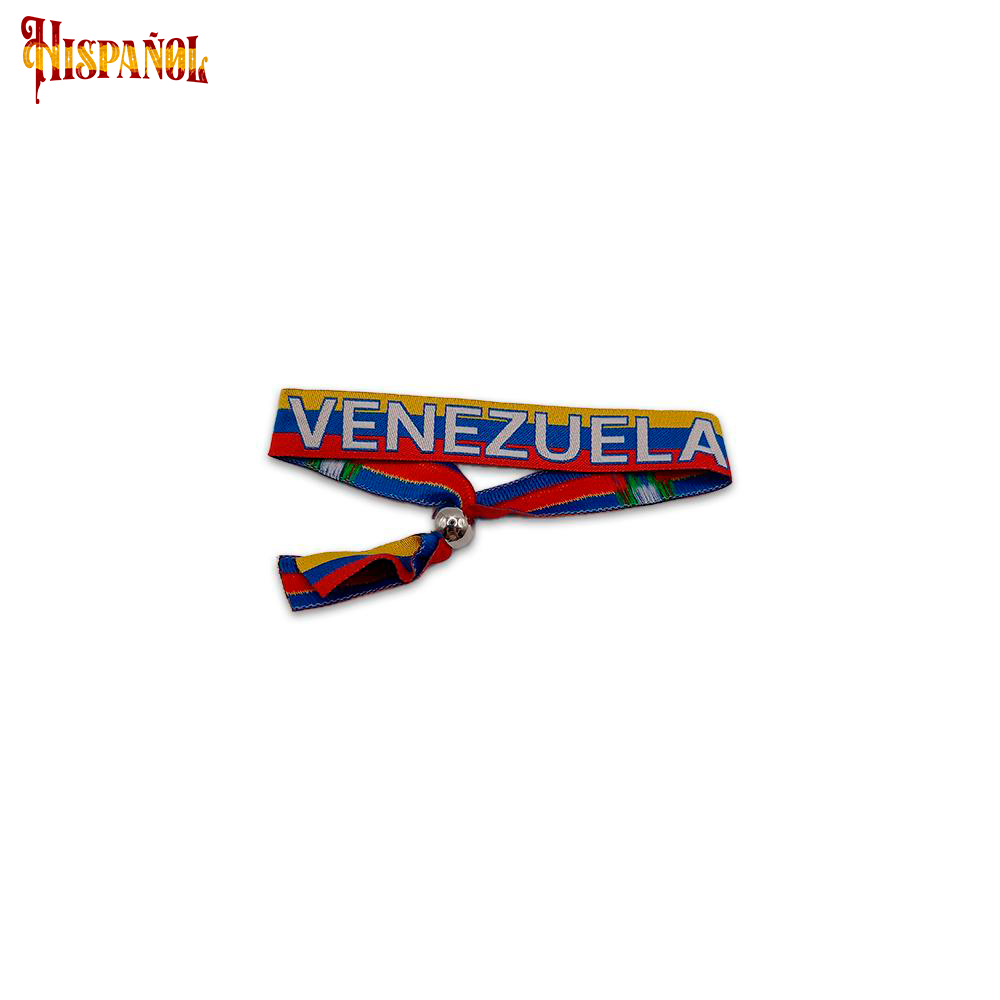 Pulsera Venezuela- Bandera y Escudo Nacional
