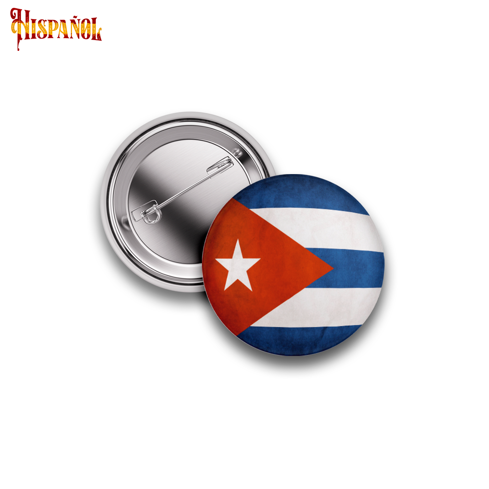 Pin Cuba - Bandera y Escudo Nacional