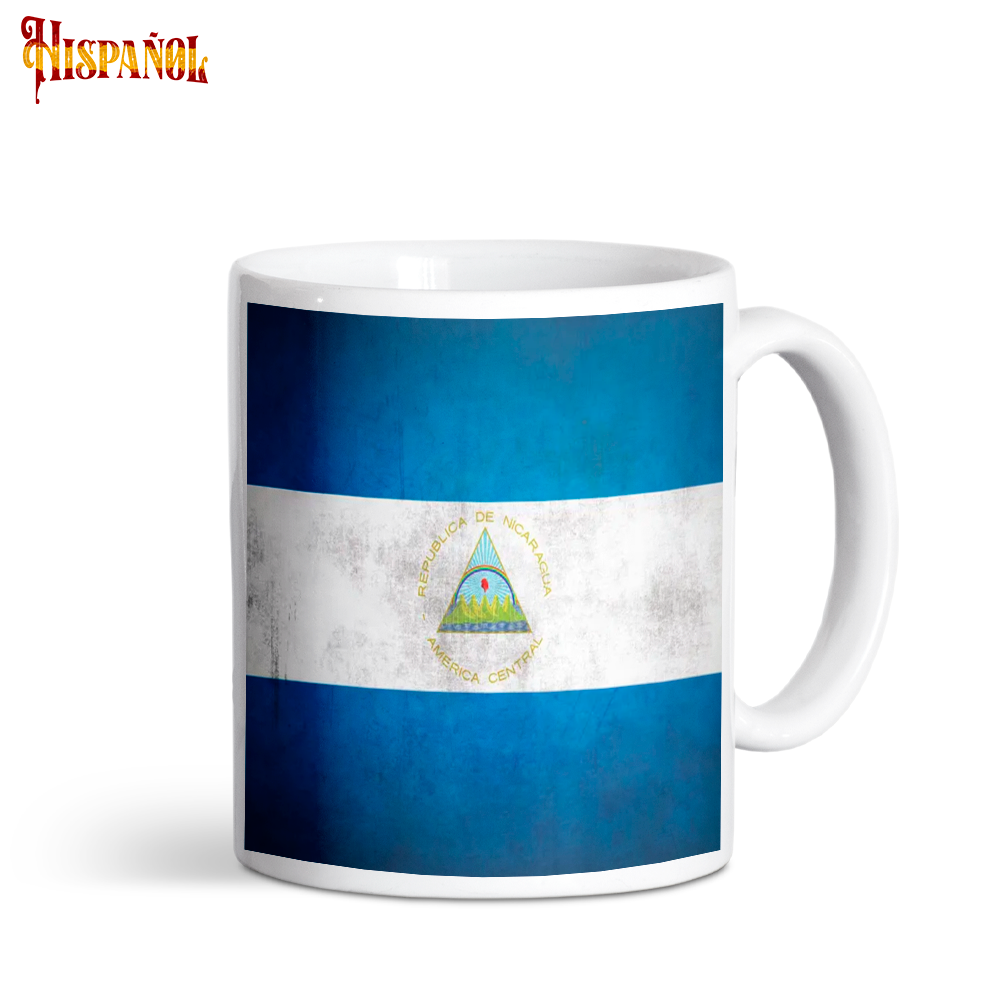 Taza Nicaragua - Bandera y Escudo Nacional