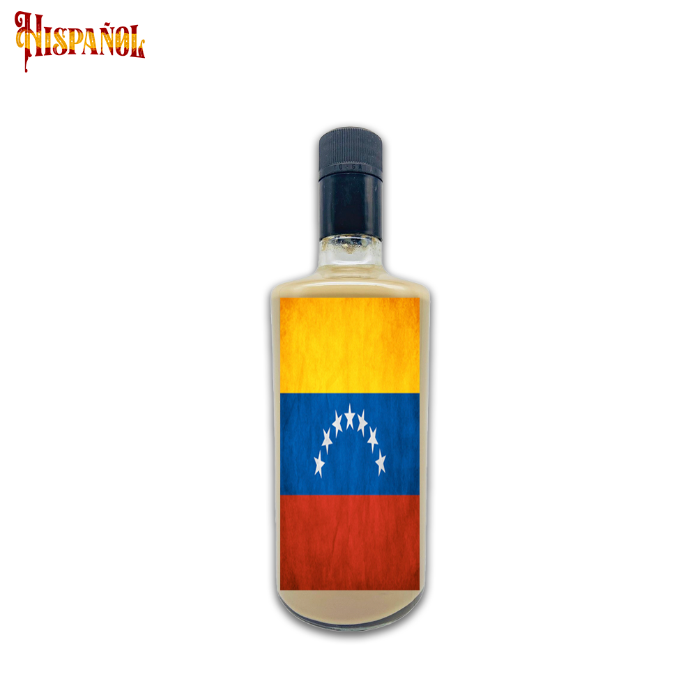 Licor Crema Venezuela - Bandera y Escudo Nacional