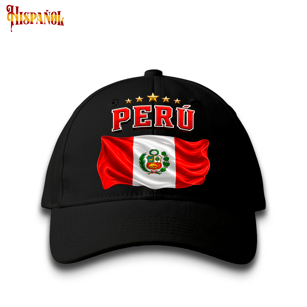 Gorra Perú - Bandera y Estrellas