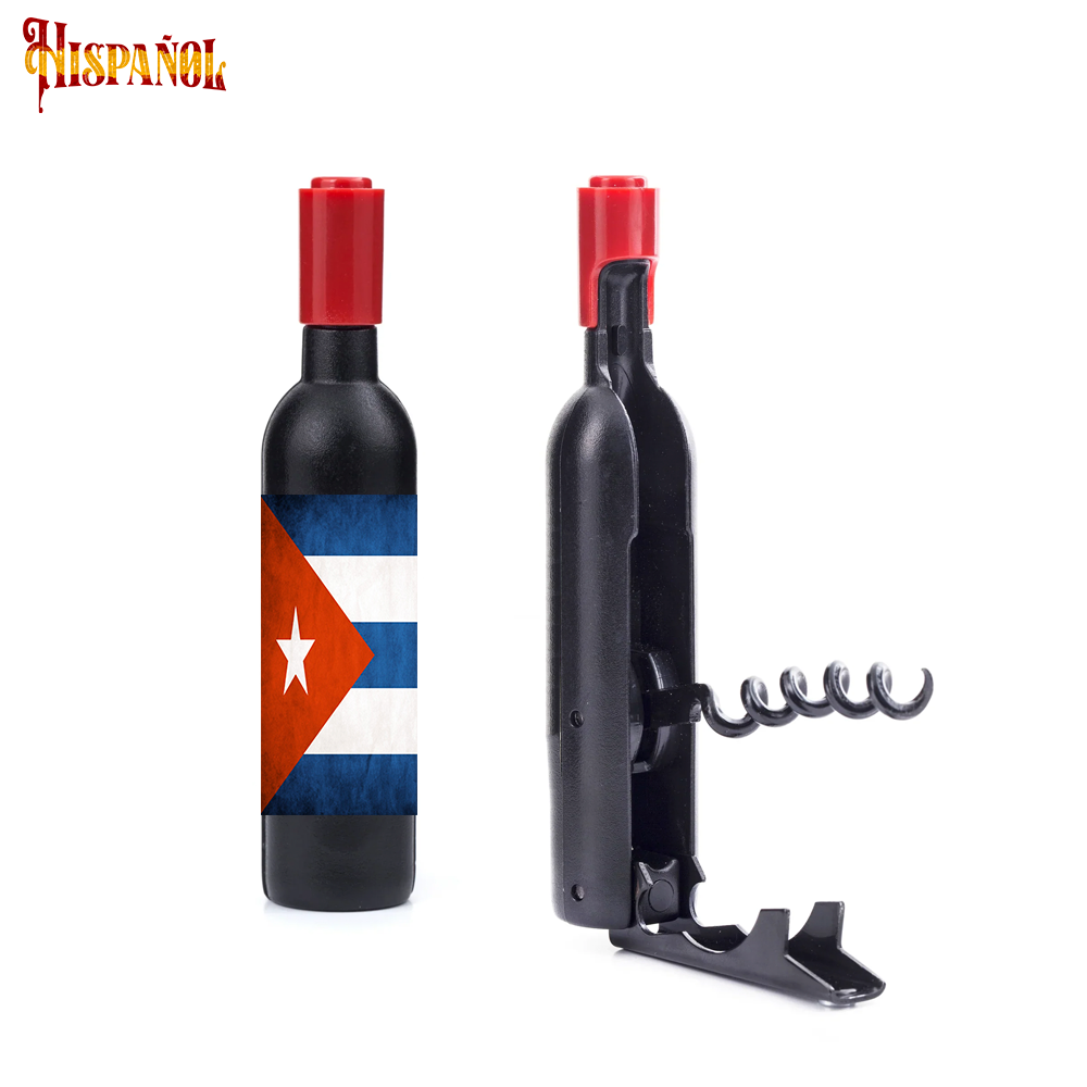 Sacacorchos Cuba - Bandera y Escudo Nacional
