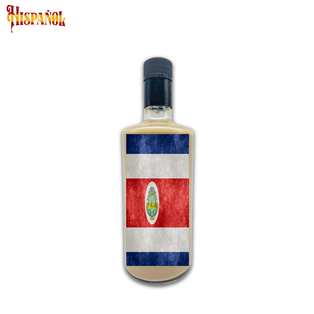Licor Crema Costa Rica - Bandera y Escudo Nacional