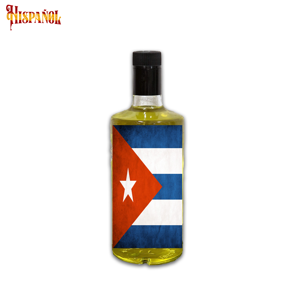 Licor de Hiervas Cuba - Bandera y Escudo Nacional