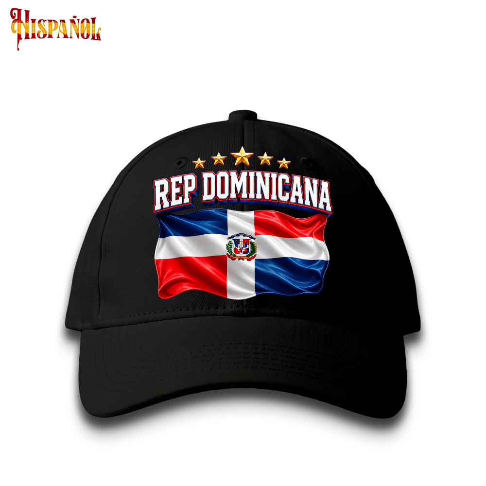 Gorra República Dominicana - Bandera y Estrellas