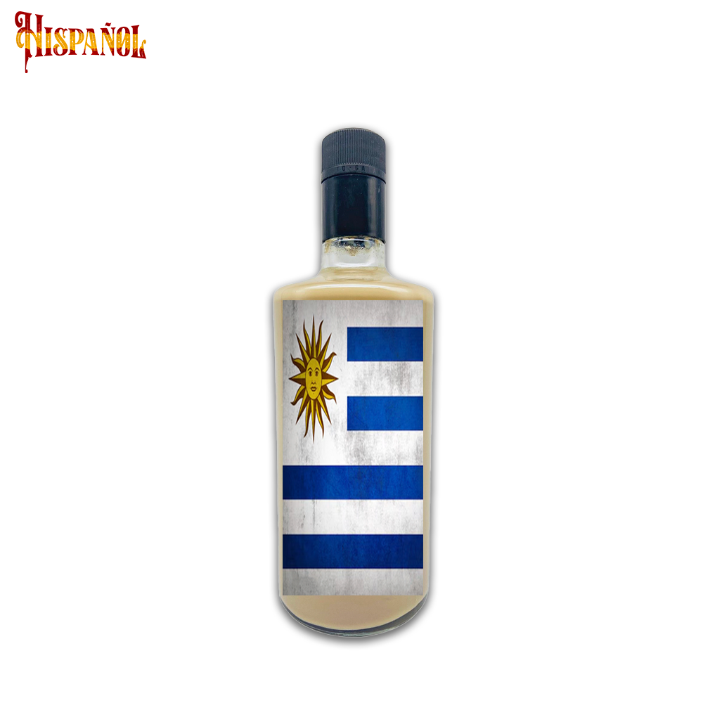 Licor Crema Uruguay - Bandera y Escudo Nacional